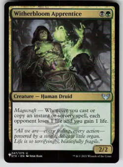 Witherbloom Apprentice Uncommon The List Reprints 247/275 MTG Near Mint 2020 - Image 1