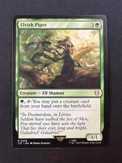 Elvish Piper R Commander: The Lord of the Rings: Tales of Middle-earth 239 NM - Image 1