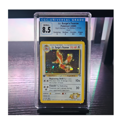 Wizards of the Coast Pokemon TCG Lt. Surge's Fearow 7/132 Holo 1st Ed CGC 8.5 - Image 1