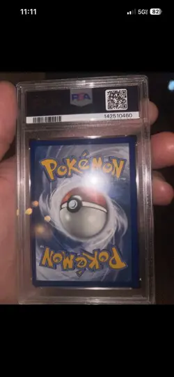 Pokemon TCG Snorlax VMAX Sword & Shield Base Set 142/202 PSA 9 - Image 2