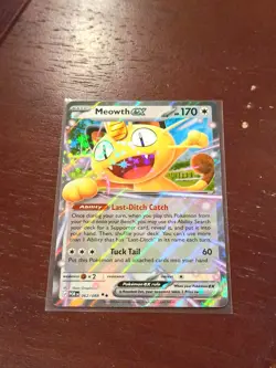 2026 Pokemon Meowth EX 062/088 ME03 Perfect Order - Image 1