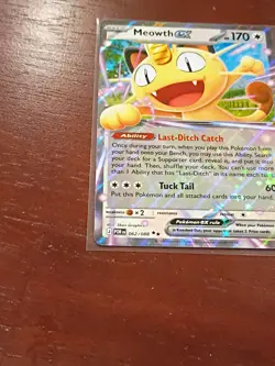 2026 Pokemon Meowth EX 062/088 ME03 Perfect Order - Image 5