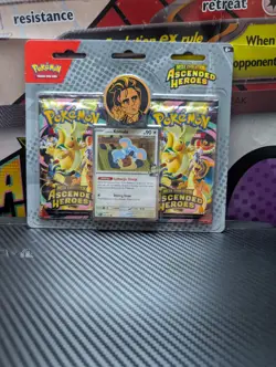 Pokemon TCG Lot Roaring Moon ex And Ascended Heroes Larry 2 Pack Blister - Image 3