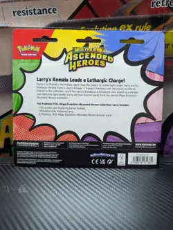 Pokemon TCG Lot Roaring Moon ex And Ascended Heroes Larry 2 Pack Blister - Image 4