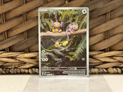 Pokemon TCG Aipom Paradox Rift 211/182 Holo Illustration Rare Near Mint IR NM - Image 1