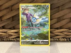 Pokemon TCG Vaporeon TG02/TG30 Holo SWSH Trainer Gallery Brilliant Stars NM - Image 5