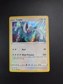 Lugia 132/185 SWSH04: Vivid Voltage Holo NM Pokemon TCG - Image 1