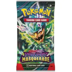 POKEMON TCG: SCARLET AND VIOLET TWILIGHT MASQUERADE BOOSTER PACK (1 PACK) - Image 1