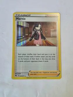 Marnie 056/073 Holo Rare Champion's Path Pokemon Holo Near Mint - Image 1