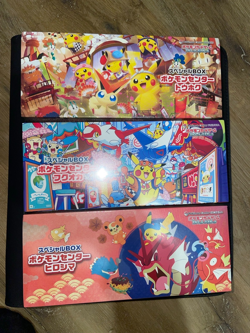 Pokemon Center Tohoku - Hiroshima - Fukuoka Special Box set - SEALED SET OF 3 - Image 1