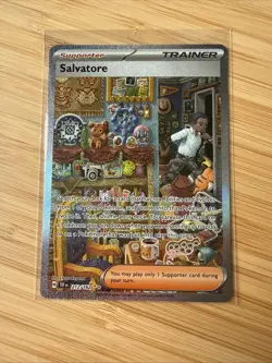 Salvatore 212/162 Temporal Forces Special IR Pokemon TCG Near Mint - Image 1