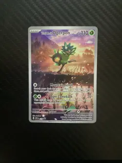 Pokemon TCG - Teal Mask Ogerpon - SVPEN123 - Black Star Promo - (Near Mint) - Image 1