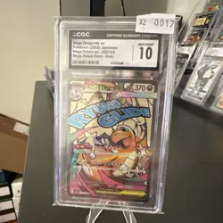Pokemon Mega Dragonite ex Mega Dream Mega Attack Rare Holo 232/193 CGC 10 Japan… - Image 1