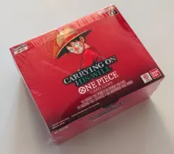One Piece Card Game OP-13 Carrying on his Will Display English OVP Sealed - Image 1