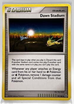 Dawn Stadium 79/100 Pokemon Card 2008 Majestic Dawn LP/MP - Image 1