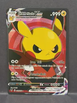 Pikachu Cosplay Jiren Pokemon Custom ACG Goddess Story Card Holo Foil Anime - Image 1