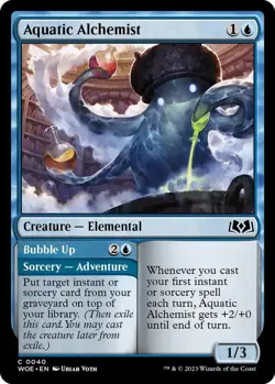 Aquatic Alchemist 0040 (Regular) MTG Wilds of Eldraine - NM FRESH - Image 1