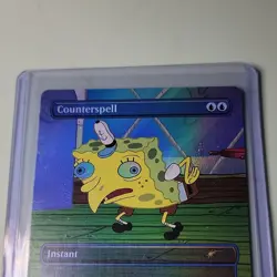 Magic Counterspell 1933 Secret Lair Rare Foil Borderless Walpole SpongeBob Eng - Image 4