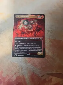 The Lord Of Pain Borderless Commander Duskmourn House Of Horror MTG NM - Image 1