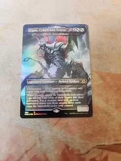 Gigan, Cyberclaw Terror-Gyruda, Doom Of Depths Foil Ikoria Lair Of Behemoths MTG - Image 1