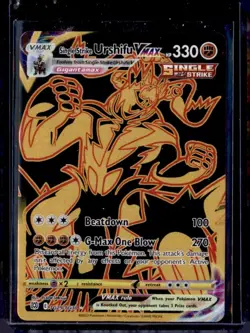 Single Strike Urshifu VMAX TG29/TG30 Brilliant Stars Trainer Gallery Pokemon NM - Image 1