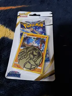 Pokemon TCG Silver Tempest Cranidos Promo Checklane Blister Booster Pack New - Image 1