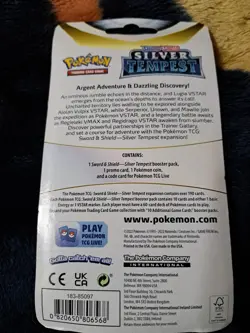 Pokemon TCG Silver Tempest Cranidos Promo Checklane Blister Booster Pack New - Image 3