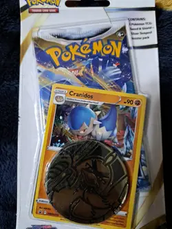 Pokemon TCG Silver Tempest Cranidos Promo Checklane Blister Booster Pack New - Image 4