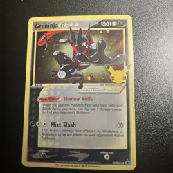 Greninja Gold Star | SWSH144 Pokemon Celebrations Sword & Shield ETB Promo Card - Image 1