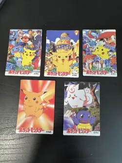 POKEMON - Japanese VENDING STICKER Prism Pocket Monster Lot of 5 CUTE PRISMS - Image 2