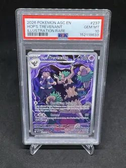 Pokemon Ascended Heroes Hop’s Trevenant Illustration Rare 237/217 PSA 10 - Image 1