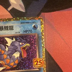 Pokemon Dark Gyarados 005/025 Celebrations 25th Anniversary Chinese - Image 3