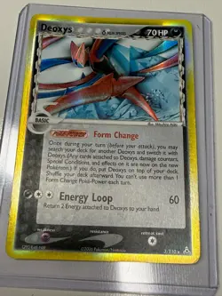 Pokemon TCG Deoxys Reverse Holo Delta Species 3/110 MP EX Holon Phantoms - Image 1