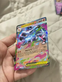Mega Charizard X ex 013/094 Double Rare Phantasmal Flames Pokemon NM - Image 2