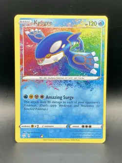 Kyogre 021/072 *MISCUT* Shining Fates (2021) Amazing Rare Holo Pokemon TCG NM/M - Image 3
