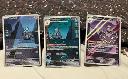Duskull 068 Dusclops 069 Dusknoir 070/064 Pokemon TCG Shrouded Fable IR NM - Image 1