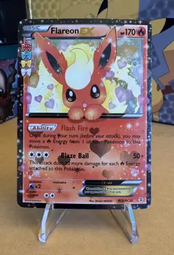 Flareon EX RC6/RC32 Holo Ultra Rare Generations: Radiant Collection 2016 Pokemon - Image 1