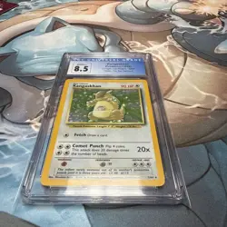 1999 Pokemon Jungle Kangaskhan No Set Symbol Holo Rare 5/64 CGC NM/Mint 8.5 - Image 1