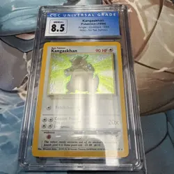 1999 Pokemon Jungle Kangaskhan No Set Symbol Holo Rare 5/64 CGC NM/Mint 8.5 - Image 2