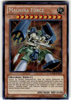 Machina Force Unlimited Edition LCYW-EN171 NM Secret Rare Yugioh - Image 1