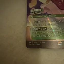 Tangled Rapunzel-High Climber 💎Enchanted💎 Foil 214/204 Disney Lorcana TCG - Image 3