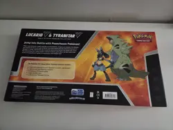 Pokemon TCG Heavy Hitters Lucario v Tyranitar v Premium Collection Box 2022 - Image 2