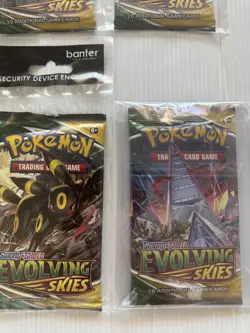 Pokemon TCG Sword & Shield Evolving Skies Booster Pack X8 Inc Art Set 🔥 - Image 4