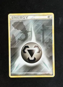 Pokemon Metal Energy 122/123 Steelix HeartGold & SoulSilver - Image 1