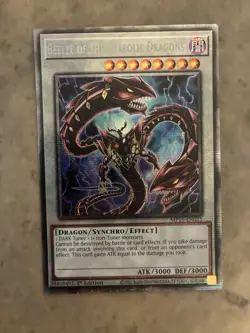 Yugioh! TCG - Beelze of the Diabolic Dragons - Starlight Rare - MP25-EN023 - Image 1