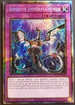 Yugioh Infinite Impermanence Starlight Rare MP25-EN032 Near Mint - Image 1