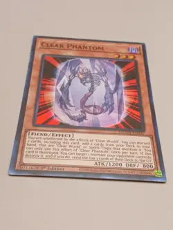 Yugioh! Clear Phantom - MZTM-EN037 - Super Rare - 1st Edition Near Mint, English - Image 1