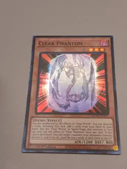 Yugioh! Clear Phantom - MZTM-EN037 - Super Rare - 1st Edition Near Mint, English - Image 2