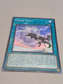 Yugioh! Clear Wall - MZTM-EN041 - Super Rare - 1st Edition Near Mint, English - Image 1