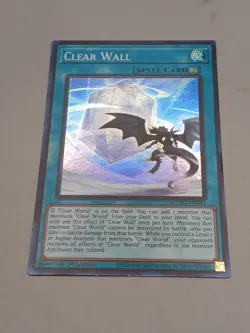 Yugioh! Clear Wall - MZTM-EN041 - Super Rare - 1st Edition Near Mint, English - Image 2